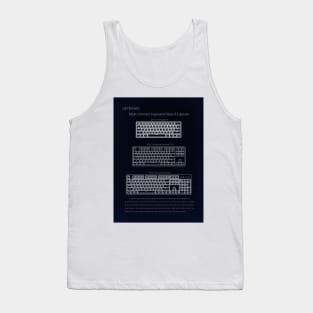 Keyboard Layout Tank Top